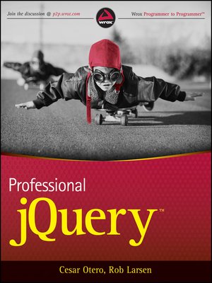 cover image of Professional jQuery